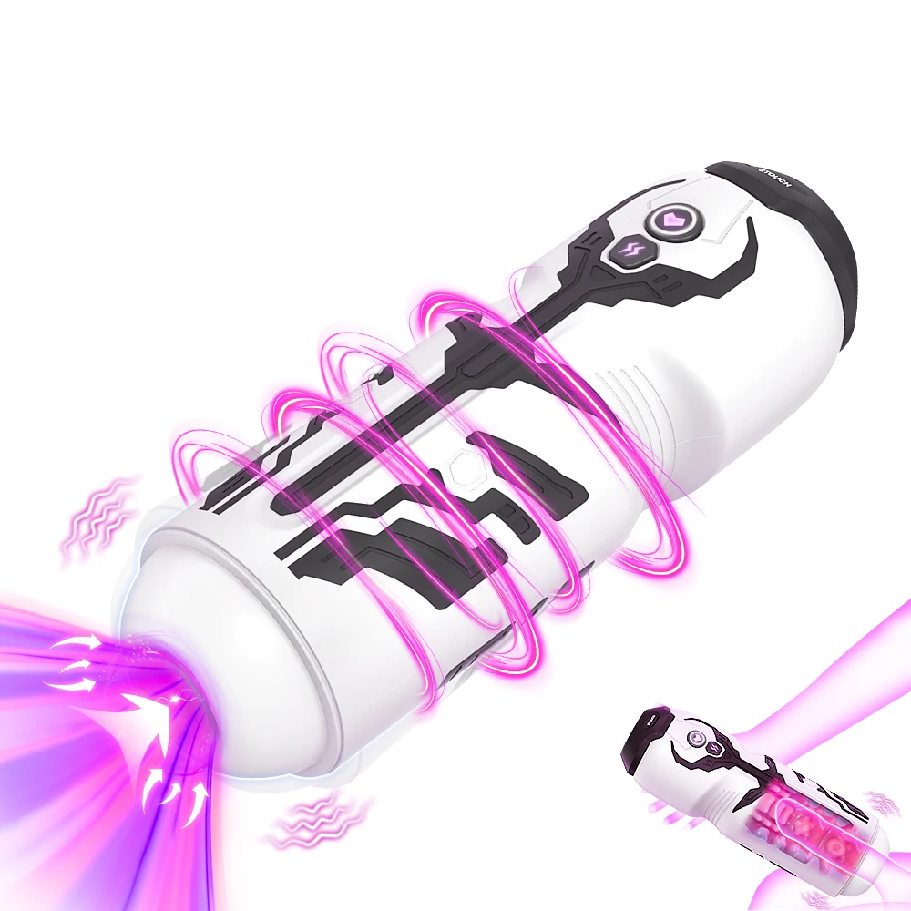masturbation cup automatic sex toys masturbation sucking thrusting vibrator men's masturbator pussy for penis adult product